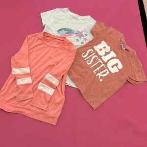 Various size 4 kids shirts